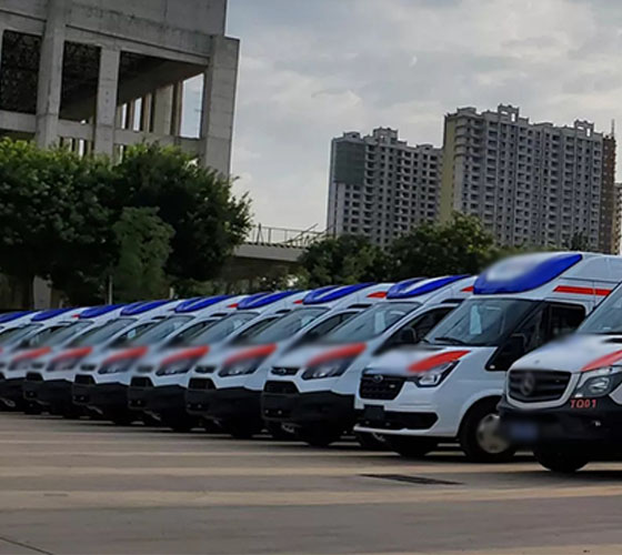 调兵山市服务车队展示