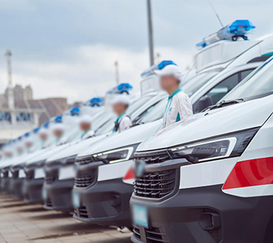 调兵山市服务车队展示